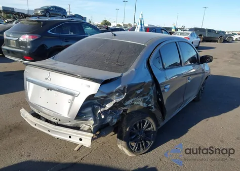 2022 Mitsubishi Mirage G4 Black Edition/Es/Le z USA, uszkodzony, nr VIN ML32FUFJ7NHF03294